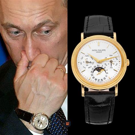 putin patek philippe|putin watches.